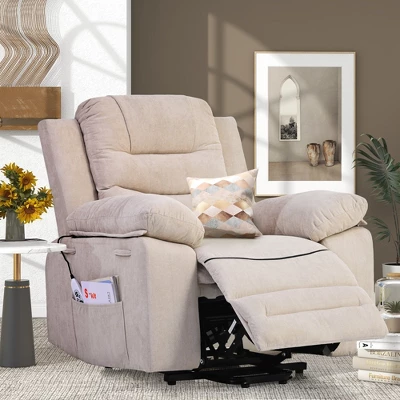 Electric Lift Recliner With Adjustable Massage, Heating Function, Infinity Positions And Side Pockets - ModernLuxe 12 Electric Lift Recliner With Adjustable Massage, Heating Function, Infinity Positions And Side Pockets - ModernLuxe - Image 12
