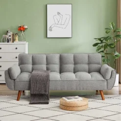 KTMBDW 75.4" Loveseat Sofa, Mid Century Modern Decor Love Seat Couches For Living Room, Bedroom, Solid And Easy To Install Love Seats Furniture -Baxton Studio Sale Shop GUEST 742abd89 0faf 4ba6 9c30 902f50ed2ca5