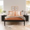Powell Pensy Platform Bed And 2 Nightstands