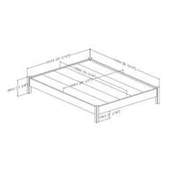 Step One Platform Bed - South Shore 11 Step One Platform Bed - South Shore -Baxton Studio Sale Shop GUEST 765fb538 a2c1 46d4 b423 07d318d9414a
