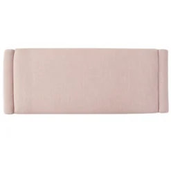 Kaia 47" Contemporary Farmhouse Linen Fabric Waterfall Upholstered Bench-The Pop Maison -Baxton Studio Sale Shop GUEST 76aedddb 5428 4e16 82b6 02ba646c646d