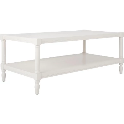 Bela Coffee Table - White - Safavieh 3 Bela Coffee Table - White - Safavieh - Image 3