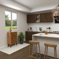 Modern Wood Wine Rack Brown - Olivia & May -Baxton Studio Sale Shop GUEST 77bec660 9bcf 494d 99ef 2fdcc472638a