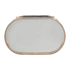 Bartram Oval Bar Cart Champagne Gold - Inspire Q -Baxton Studio Sale Shop GUEST 77eea400 a839 4b91 a082 b801d5964732