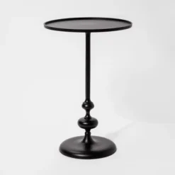 Londonberry Turned Metal Accent Table Black - Threshold 18 Londonberry Turned Metal Accent Table Black - Threshold -Baxton Studio Sale Shop GUEST 78009dd0 dddf 4ac6 a4fc d2665f9d9972