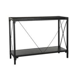 Modern Industry Metal/Wooden Console Table - Glitzhome 12 Modern Industry Metal/Wooden Console Table - Glitzhome -Baxton Studio Sale Shop GUEST 78796b90 6af2 4518 bbb7 88984e50c0cb