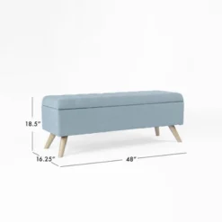 Modern Tufted Storage Bench - HomePop 26 Modern Tufted Storage Bench - HomePop -Baxton Studio Sale Shop GUEST 79324eee c4ac 405a bc0f ab1c05b6b769