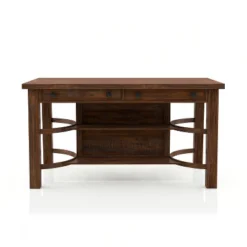 67" Foret Rustic Counter Height Dining Table Rustic Oak - HOMES: Inside + Out -Baxton Studio Sale Shop GUEST 795c0f7f a4dc 4b42 9e60 bbdb14282394