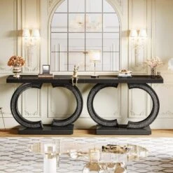 Tribesigns Modern 39-inch Mirrored Console Table With Sparkling Crystal Inlays 18 Tribesigns Modern 39-inch Mirrored Console Table With Sparkling Crystal Inlays -Baxton Studio Sale Shop GUEST 79ede6ec bbef 4823 ab2e 8b07ba8471fe