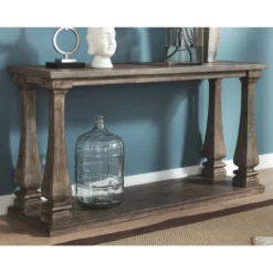 Johnelle Sofa Table Gray - Signature Design By Ashley