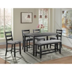 6pc Kona Dining Set - Picket House Furnishings