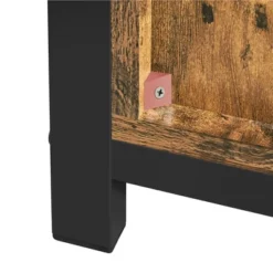 Yaheetech TV Cabinet For 65-inch TVs, Industrial TV Stand With Sliding Barn Doors，Rustic Brown -Baxton Studio Sale Shop GUEST 7b0fc720 3097 440d b917 e6319119eb53