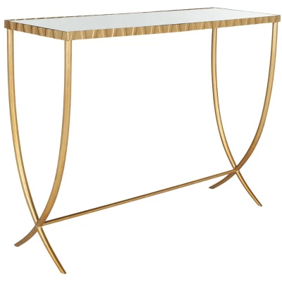 Princess Console Table - FOX6256A - Gold - Safavieh Couture 2 Princess Console Table - FOX6256A - Gold - Safavieh Couture - Image 2