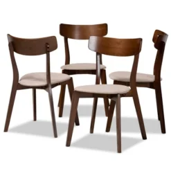 Set Of 4 Iora Upholstered Wood Dining Chairs - Baxton Studio 11 Set Of 4 Iora Upholstered Wood Dining Chairs - Baxton Studio -Baxton Studio Sale Shop GUEST 7bec0d91 4adb 4781 b2cd fb4652aa882f