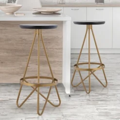 JONATHAN Y Spiroa Modern Industrial Metal Backless Circular Bar Stool 21 JONATHAN Y Spiroa Modern Industrial Metal Backless Circular Bar Stool -Baxton Studio Sale Shop GUEST 7c48dac5 b0a5 4324 9e40 66d780cac1ac