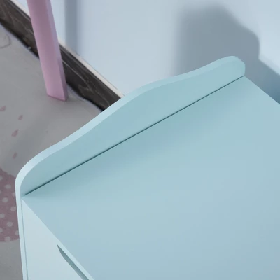 Qaba Kids Toy Chest Wooden Toy Storage Box Organizer Chest With Magnetic Hinge, Large Chest Space, & Groove Handle 7 Qaba Kids Toy Chest Wooden Toy Storage Box Organizer Chest With Magnetic Hinge, Large Chest Space, & Groove Handle - Image 7