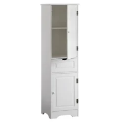 Brighton Kitchen Storage Pantry Cabinet White - Buylateral -Baxton Studio Sale Shop GUEST 7cd60a98 d6c4 43cb b06a b7992fe53d1e