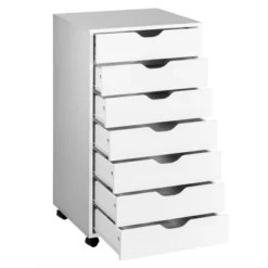 Costway 7 Drawer Chest Storage Dresser Floor Cabinet Organizer With Wheels White 17 Costway 7 Drawer Chest Storage Dresser Floor Cabinet Organizer With Wheels White -Baxton Studio Sale Shop GUEST 7d51605b f895 4866 bbcb f3517df92504