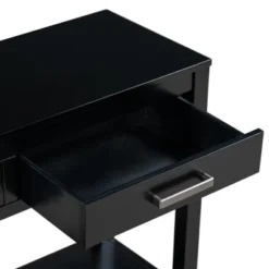 59.1" Modern 3-Drawer Console Table With 1 Shelf For Living Room, Entryway And Hallway - ModernLuxe 28 59.1" Modern 3-Drawer Console Table With 1 Shelf For Living Room, Entryway And Hallway - ModernLuxe -Baxton Studio Sale Shop GUEST 7d526b16 efca 4ed4 bb7a 1769911f204a