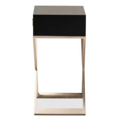 1 Drawer Patricia Brass Tone Metal Nightstand - Baxton Studio -Baxton Studio Sale Shop GUEST 7e0c1ffd c981 417a b53c 27c1229c5f94