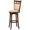30" Jefferson Swivel Height Barstool Ivory - Hillsdale Furniture
