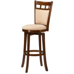30" Jefferson Swivel Height Barstool Ivory - Hillsdale Furniture