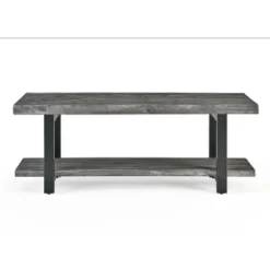 Pomona Metal And Reclaimed Wood Bench Slate Gray - Alaterre Furniture -Baxton Studio Sale Shop GUEST 7fb90436 34bb 4d17 bea8 5a2bbc98e0ea