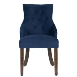 Tufted Accent Chair Blue - HomePop -Baxton Studio Sale Shop GUEST 800e3489 5fc2 465a 8224 f448beab4b36