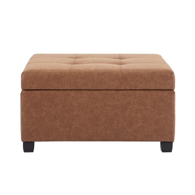 Christopher Knight Home Carlsbad Contemporary Upholstered Tufted Storage Ottoman 4 Christopher Knight Home Carlsbad Contemporary Upholstered Tufted Storage Ottoman - Image 4