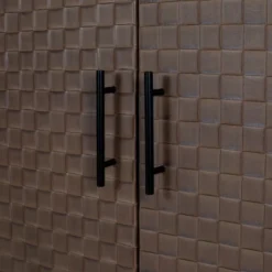 Arina 2 Door Leatherette With Bands Weaving Vision High Accent Cabinet With Adjustable Shelf - The Pop Home 14 Arina 2 Door Leatherette With Bands Weaving Vision High Accent Cabinet With Adjustable Shelf - The Pop Home -Baxton Studio Sale Shop GUEST 80f020f4 b313 4b61 8a77 08c53f64872e