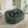 NicBex Couches For Living Room Modern Bean Bag Sofa Chenille Upholstered Comfort Lounger High Back Couch For Apartment