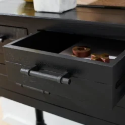 Filbert 3 Drawer Console Table - CNS5717 -Safavieh