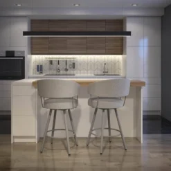 31.5" Corey Swivel Barstool - Amisco -Baxton Studio Sale Shop GUEST 82cfe4d9 fd31 4b9d 9d82 86b6339a2171