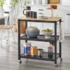 Mylah Kitchen 2-Tier Rolling Cart - Buylateral