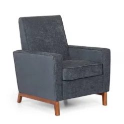 Helmville Contemporary Upholstered Club Chair - Christopher Knight Home -Baxton Studio Sale Shop GUEST 83a03188 ae1d 4af0 8335 67c8e1b68380
