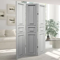 6" Double Sided Door Panel Canvas Room Divider White - Oriental Furniture 5 6" Double Sided Door Panel Canvas Room Divider White - Oriental Furniture -Baxton Studio Sale Shop GUEST 85001c95 a5d1 4c79 a483 f8337a83c75a