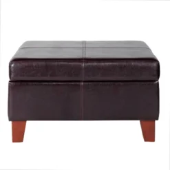 Luxury Large Square Storage Ottoman - HomePop 30 Luxury Large Square Storage Ottoman - HomePop -Baxton Studio Sale Shop GUEST 864cd32a 7651 493e b935 e2113541b330