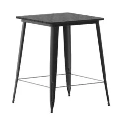 Flash Furniture Declan Commercial Indoor/Outdoor Bar Top Table, 31.5" Square All Weather Poly Resin Top With Steel Base 23 Flash Furniture Declan Commercial Indoor/Outdoor Bar Top Table, 31.5" Square All Weather Poly Resin Top With Steel Base -Baxton Studio Sale Shop GUEST 869c8719 92c9 40c3 8750 d5fff58f795d