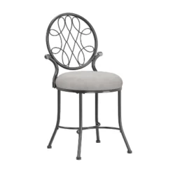 19" O'Malley Metal Vanity Stool - Hillsdale Furniture 20 19" O'Malley Metal Vanity Stool - Hillsdale Furniture -Baxton Studio Sale Shop GUEST 871f4e30 47c3 4aa9 838c a6431fc38a36