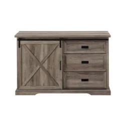Orson Transitional Sliding X Barn Door Sideboard With 3 Drawers - Saracina Home -Baxton Studio Sale Shop GUEST 88329e10 f9bf 47de 8572 0106e820275c