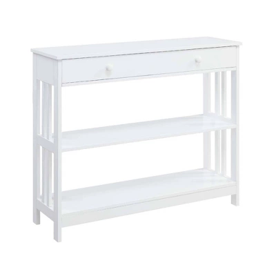 Mission 1 Drawer Console Table - Breighton Home 6 Mission 1 Drawer Console Table - Breighton Home - Image 6