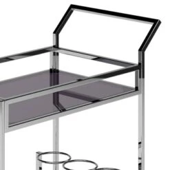 Snell Bar Cart Chrome - WyndenHall