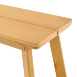 48" Shelburne Dining Bench Warm Natural - Alaterre Furniture -Baxton Studio Sale Shop GUEST 8a1a4313 db45 49ec b4f6 267e9beffcb0