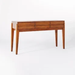 Herriman Wooden Console Table With Drawers - Threshold™ Designed With Studio McGee -Baxton Studio Sale Shop GUEST 8b41e0ab f550 47b7 b40e 190c77d54b7b