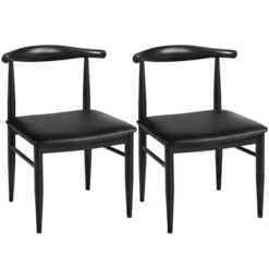 Yaheetech Set Of 2 Modern Dining Chairs Armless Chairs With Metal Legs 13 Yaheetech Set Of 2 Modern Dining Chairs Armless Chairs With Metal Legs -Baxton Studio Sale Shop GUEST 8b7e6255 66ac 4f7a 87f5 6cef83d407f8