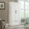 Homeplus Wardrobe Soft White - Sauder