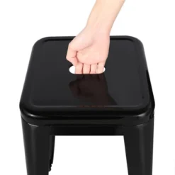 Yaheetech Set Of 4 Metal Backless Counter Height Bar Stools Stackable Chairs -Baxton Studio Sale Shop GUEST 8b991179 0ebb 41b0 90cb 9448d451b961