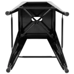 Flash Furniture 30" High Metal Indoor Bar Stool - Stackable Set Of 4 -Baxton Studio Sale Shop GUEST 8b9b158a e720 43d2 94a9 e0e86b66fa9b