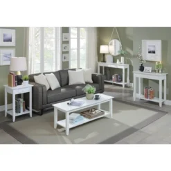 American Heritage Hall Table With Drawer Shelf - Breighton Home -Baxton Studio Sale Shop GUEST 8bb36ba9 4153 4a4a 818e e47fb4e24eca