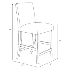 Hendrix Counter Height Barstool In Velvet - Skyline Furniture -Baxton Studio Sale Shop GUEST 8bb736ae 1a21 4628 9cd2 8acee2845a28